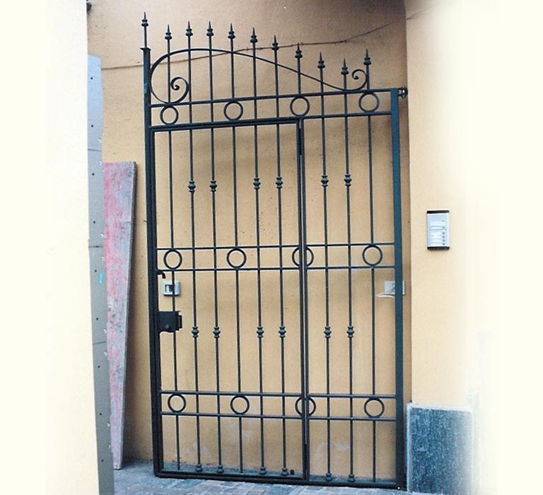 Fabbro Giulio Airoldi - cancello in ferro batuto